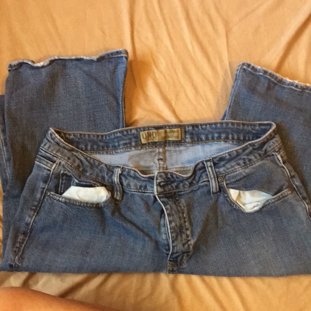 Used condition denim jeans